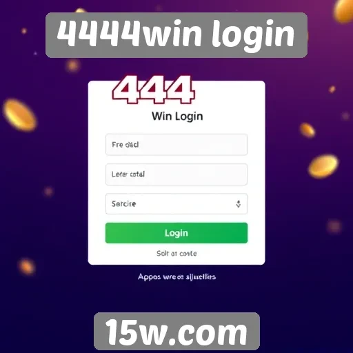 Erros comuns ao fazer login no 4444win
