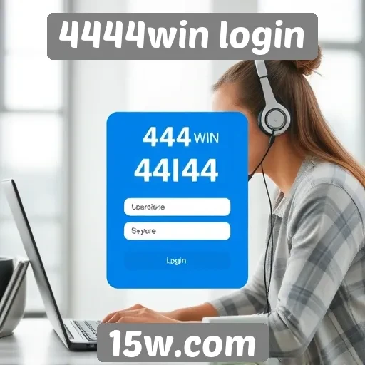Eficiência do suporte técnico no 4444win login