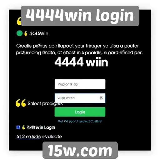 Feedback dos usuários sobre a experiência no 4444win login