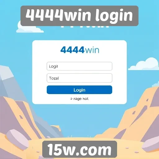Novidades e recursos do site 4444win login