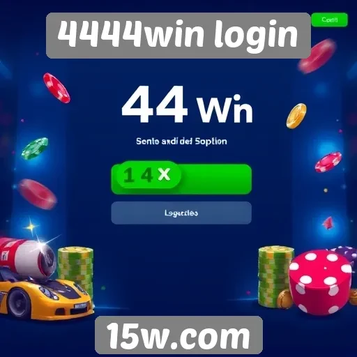 Funcionalidades do site 4444win login em foco